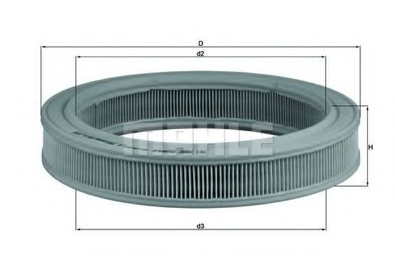 Filtro de ar Mahle Original LX294 preço, a partir de 14,21 USD